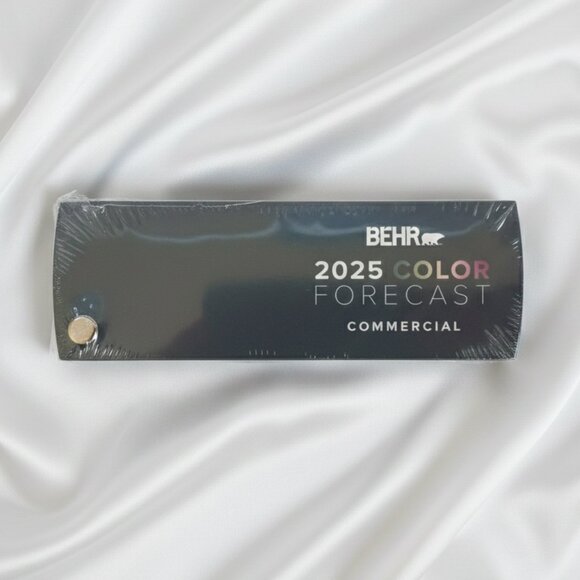 BEHR 2025 Color Forecast Commercial Paint Color Swatch Book Fan Deck - Picture 2 of 6